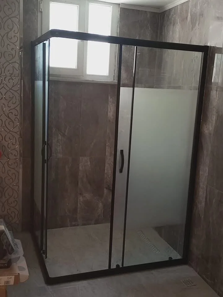 Duşakabin montajı sonrası saha fotoğrafı